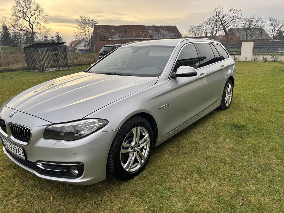 AUTO PL  f11 520d 190km Luxury automat , led , Bezwypadkowy  xdrive.
