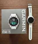 Garmin Fenix 7S srebrno biały