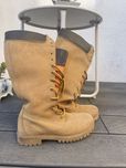 Botas camel Timberland de cano alto