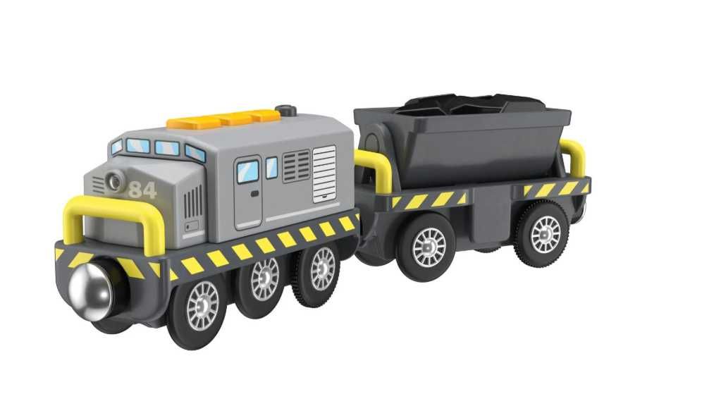 Lokomotywa Elektryczna na tory drewniane