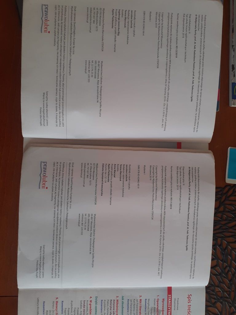 Podręczniki Przeszłość i dziś 1 cześć 1 i 2