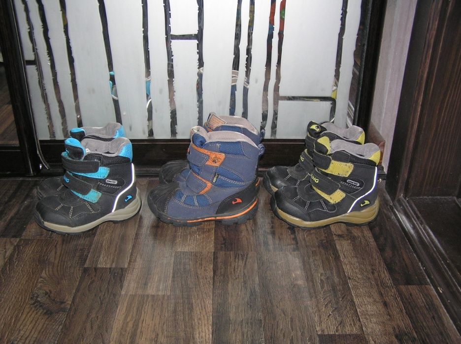 Термоботинки Viking ботинки зимние для мальчика как Ecco Reima