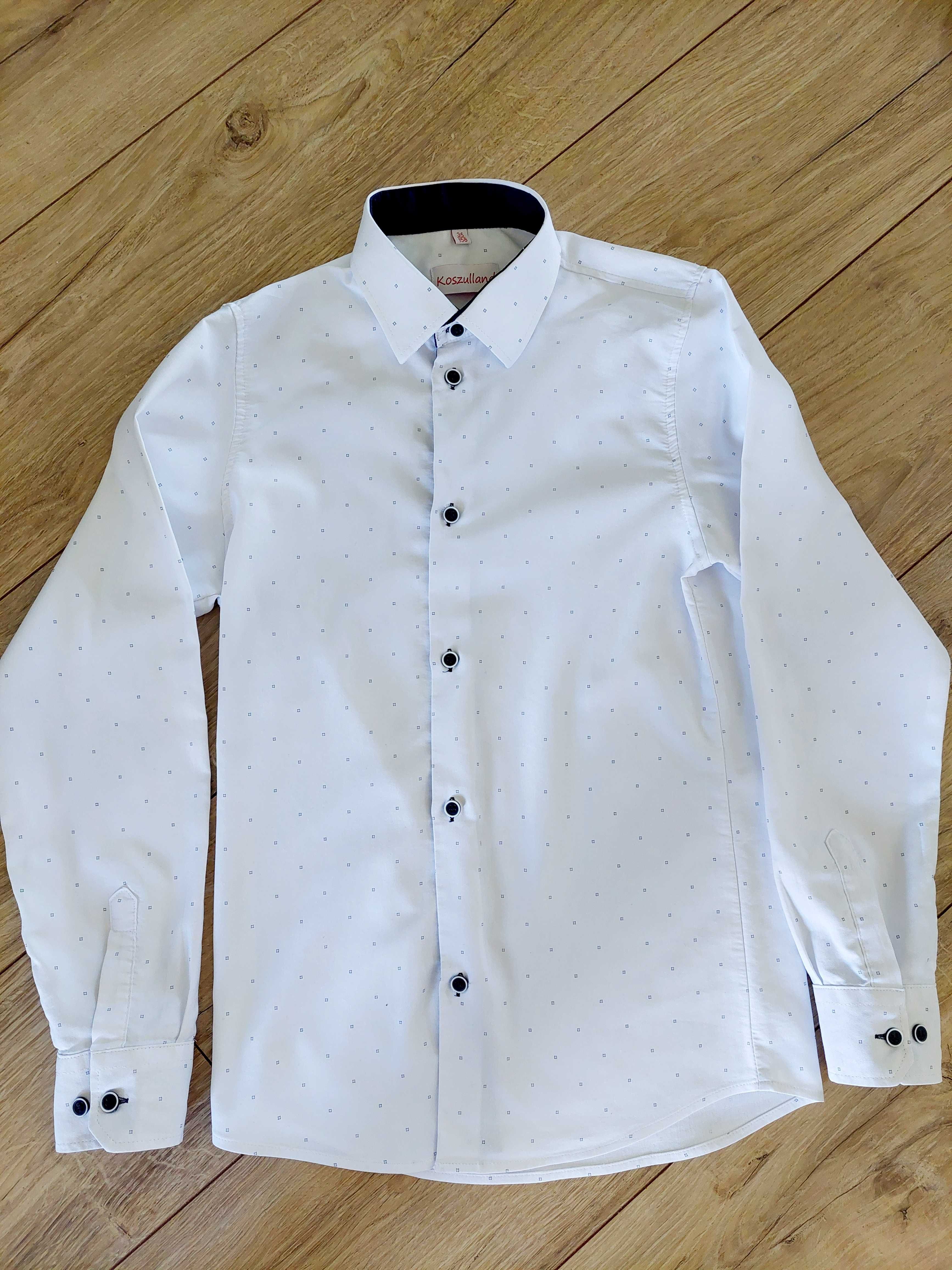 Biała elegancka koszula 158