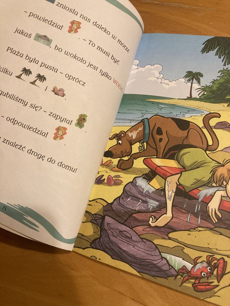 Scooby Doo nauka czytania czytamy
