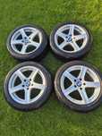 Felgi 17 5x120 + opony 225/50 (BMW)
