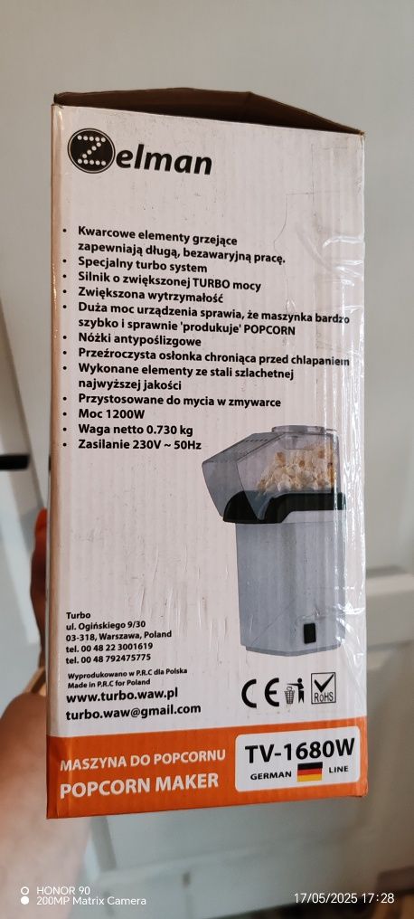 Maszyna do popcornu