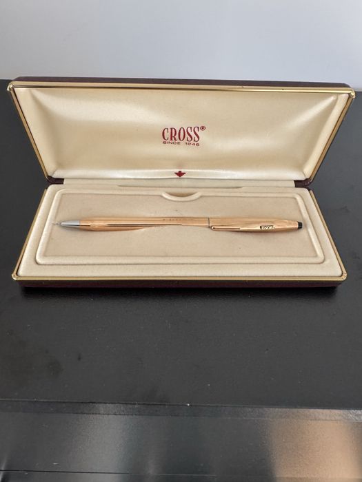 Преміальна ручка CROSS 14KT Gold — оригінал, з футляром
