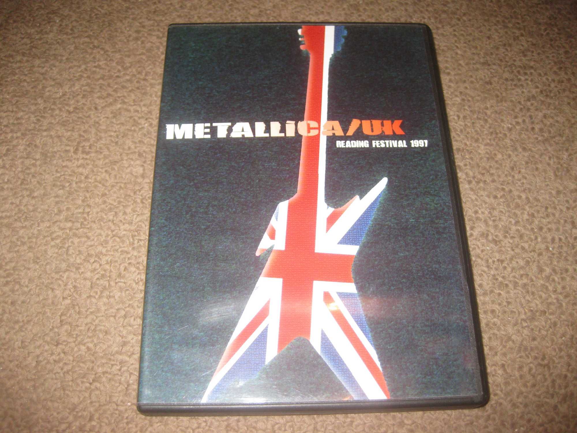 DVD dos Metallica "UK Reading Festival 1997" Raríssimo!