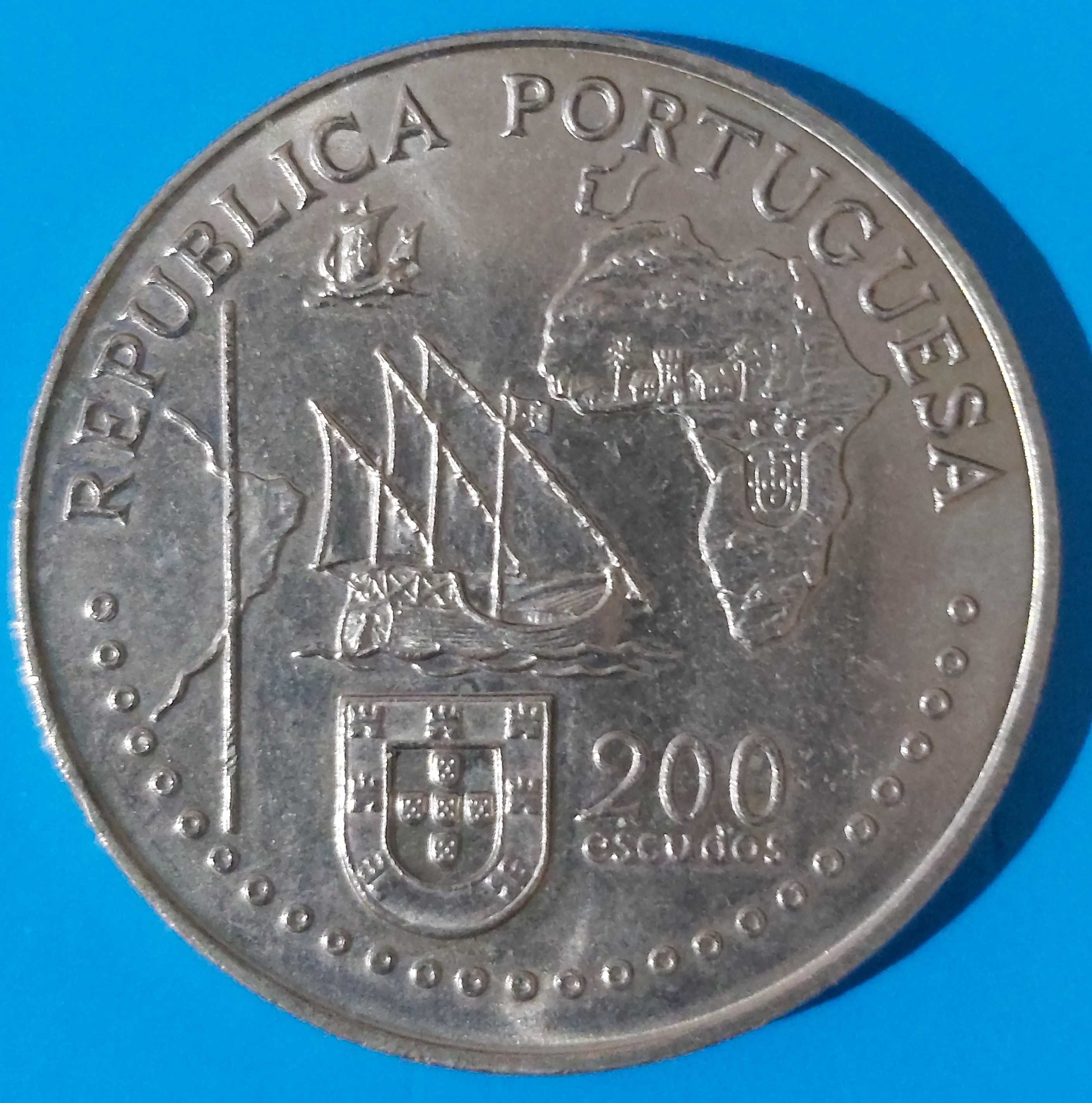 200$00 de 1994, comemorativa do Tratado de Tordesilhas