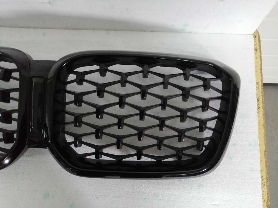 Grill atrapa BMW X3 G01 X4 G02 Lift M-Pakiet Diamond Black