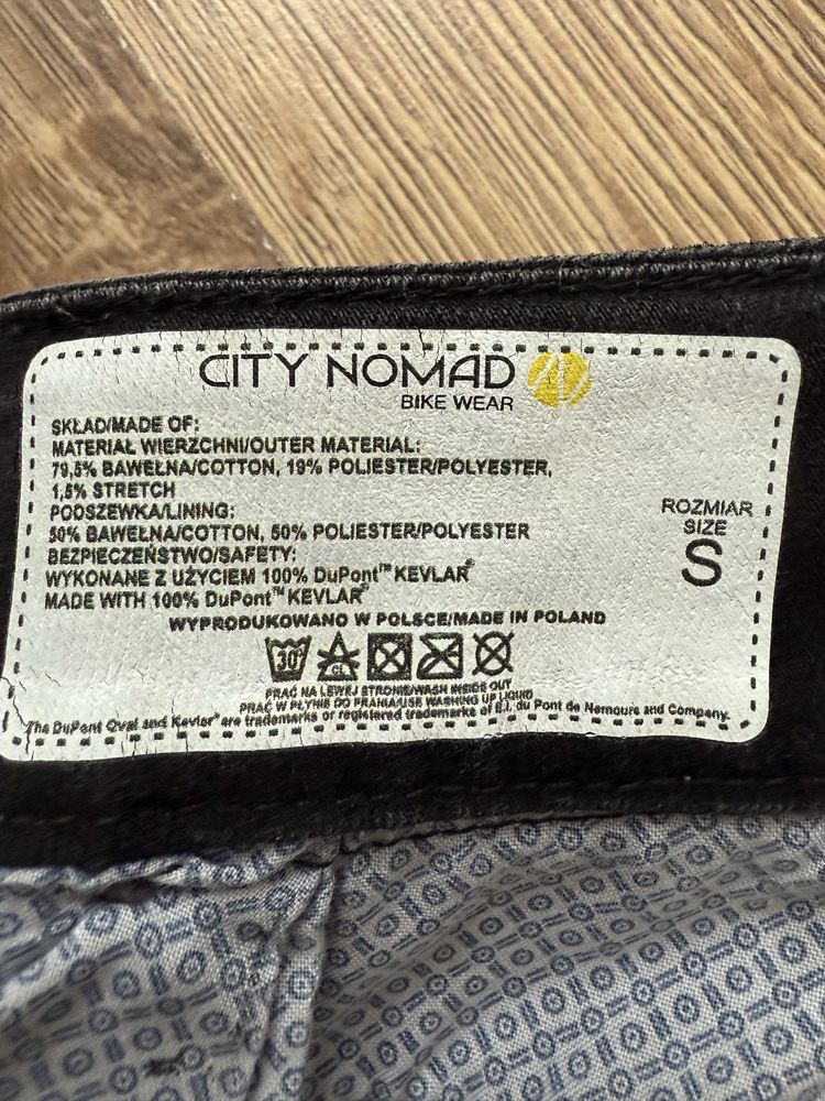 Spodnie motocyklowe damskie City Nomad Karen Wax z protektorami