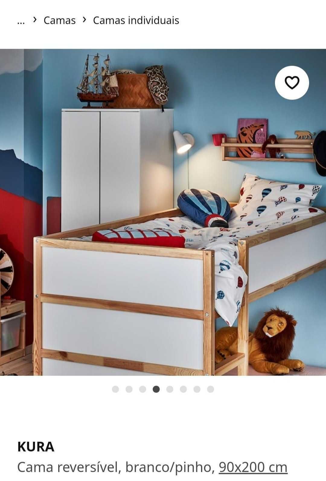 Cama ikea 2 em 1