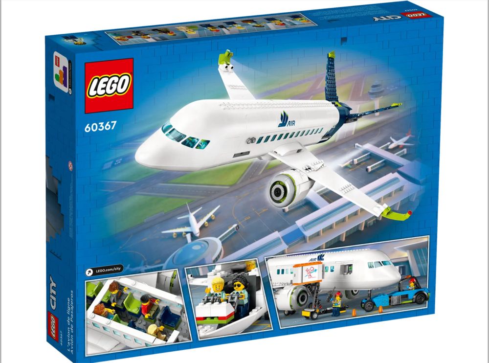 LEGO City Samolot pasażerski 60367