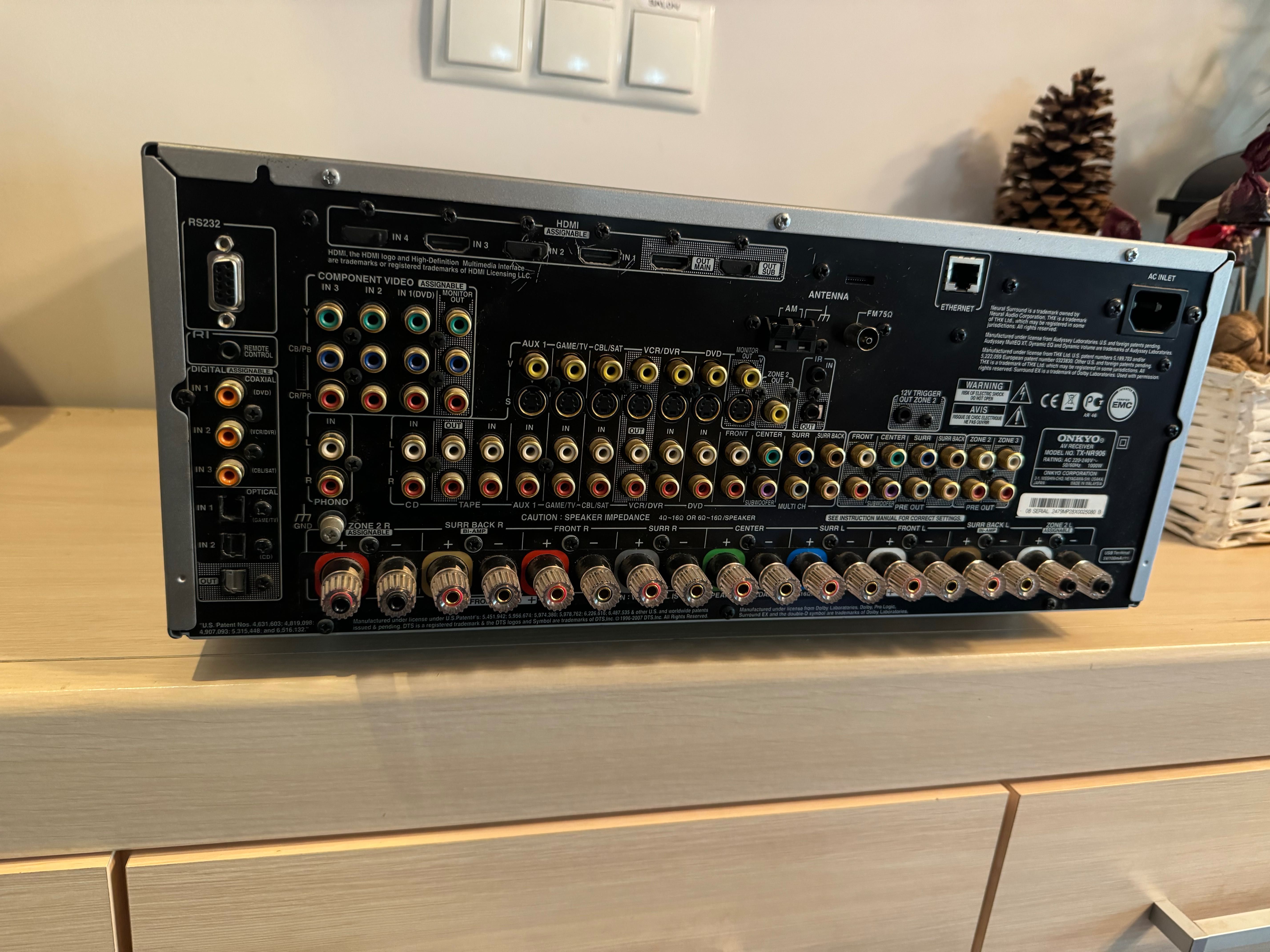 Amplituner ONKYO TX-NR906 Amplituner HDMI 7.1