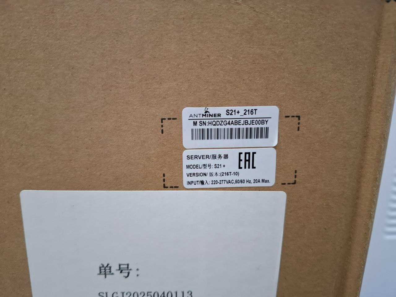 Майнер Bitmain Antminer S21+ Asic miner 3650$ Найнижча ціна! Наявність