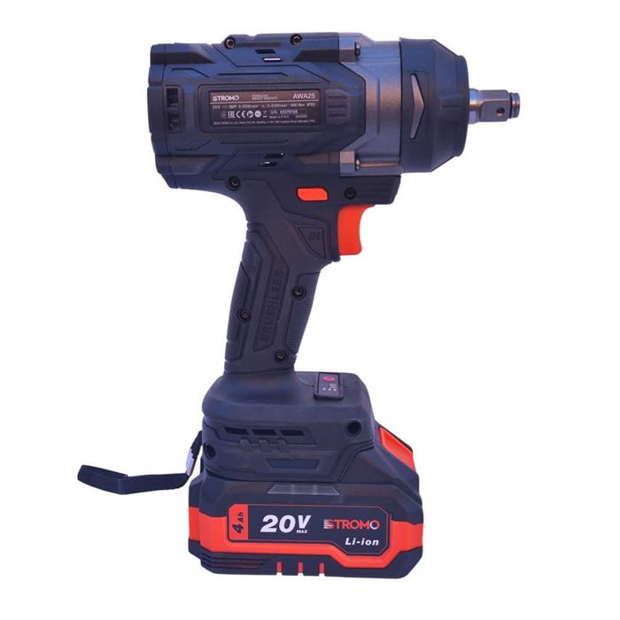 Гайковерт Stromo AWA25 / шуруповерт аккумуляторный — АКБ+ЗУ, потужний