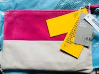 H&M сумка клатч премиум замш