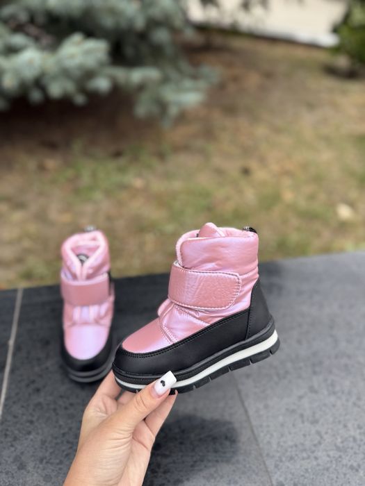 Дутики , 23-28, для дівчинки, зимние ботинки , зимові черевики