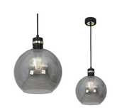 Lampa wisząca czarno-złota