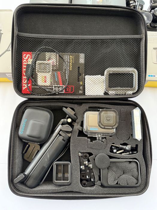 GoPro Hero 12 Black MediaMod Zestaw Media Mod 3x Enduro Mounts Grab