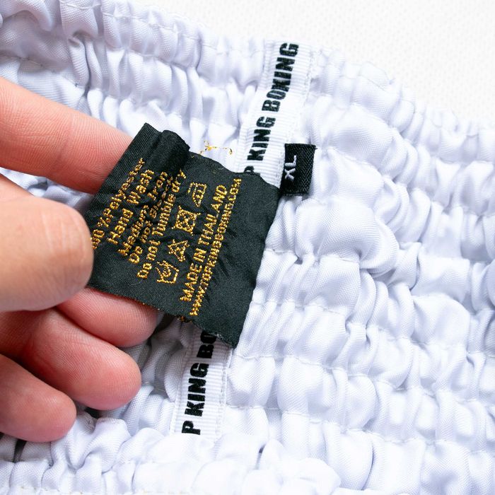 Top King Boxing shorty do muay thai XL satynowe