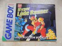 Hyper Lode Runner na Nintendo Game Boy/Game Boy Color/GBA SP + instruk