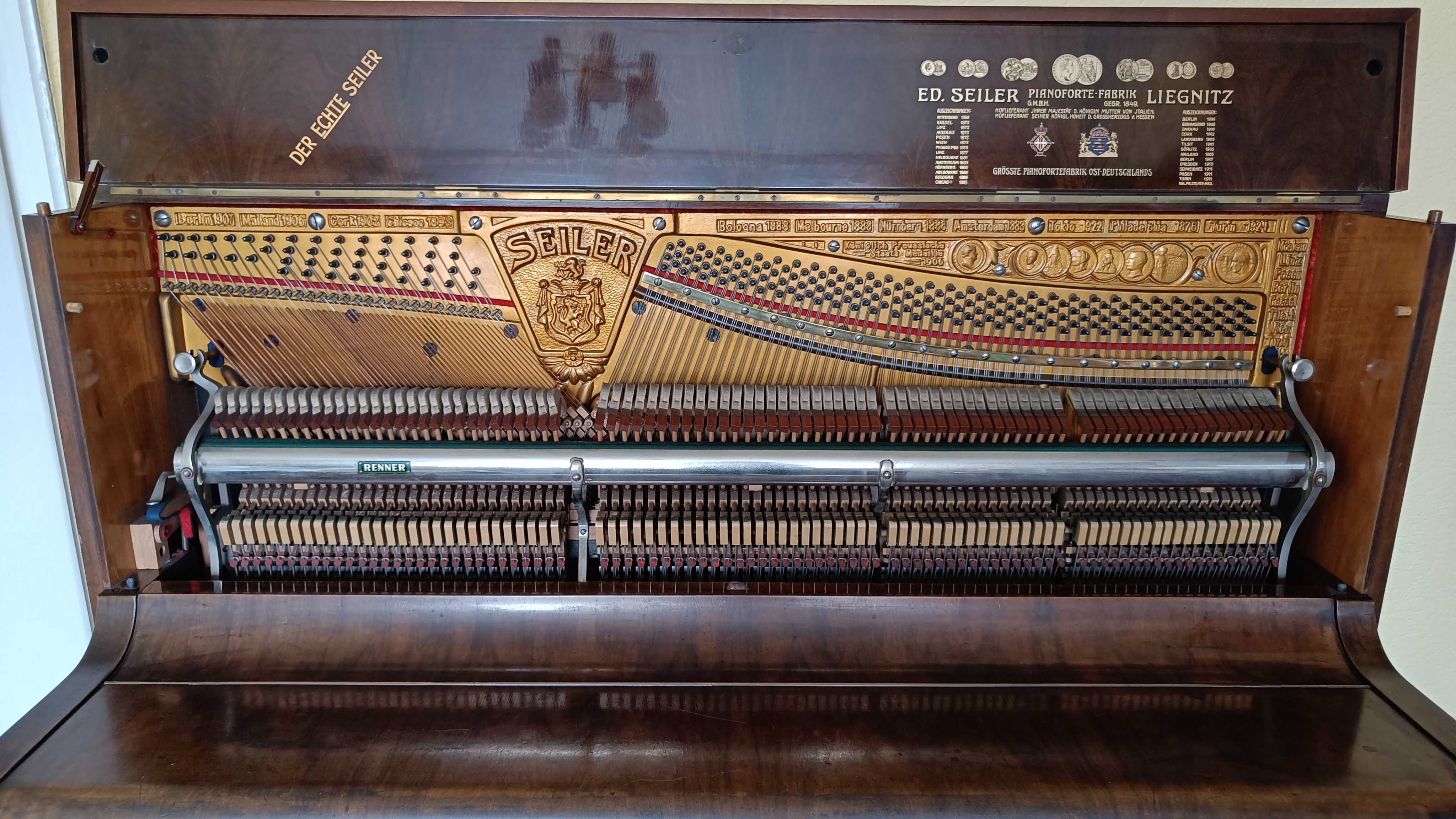 Pianino Ed. Seiler z 1938r.