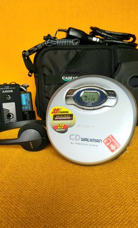 Walkman CD Sony D-EJ616CK duży zestaw/dokumenty / kolekjonerski 2000r