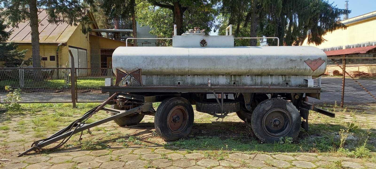 Przyczepa cysterna o pojemności 3500, zbiornik do paliwa, wody