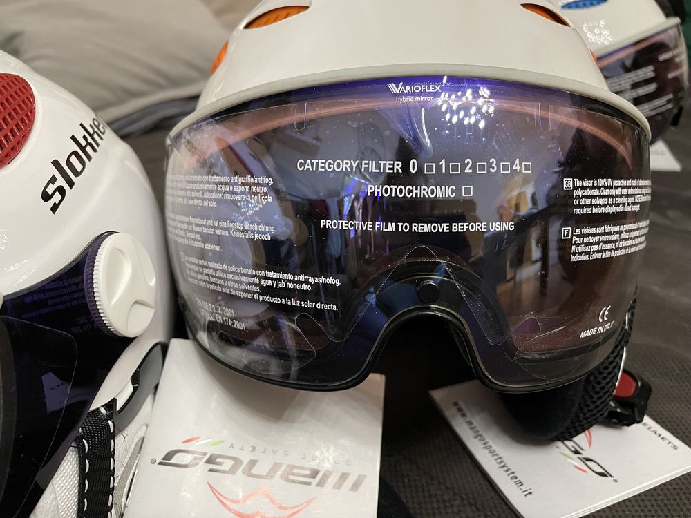 Kask narciarski slokker 58-60cm