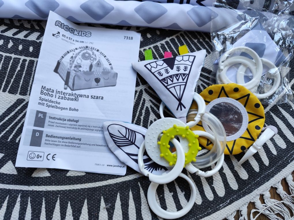 Ricokids mata niemowlęca Boho jak nowa