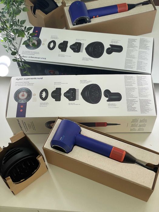 Dyson Supersonic Nural Topaz/blue - z dowodem zakupu!