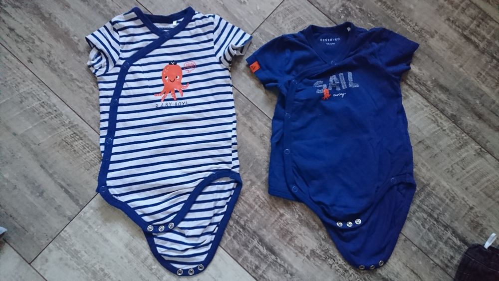 Zestaw, Paka ciuszków r. 68 Reserved, H&M, Cool club