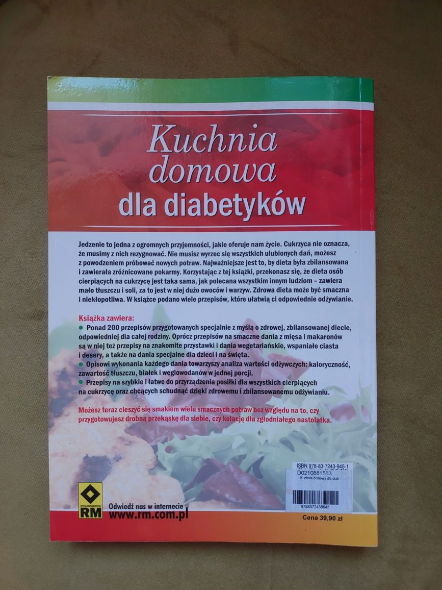 Książka kuchnia dla dietetyków