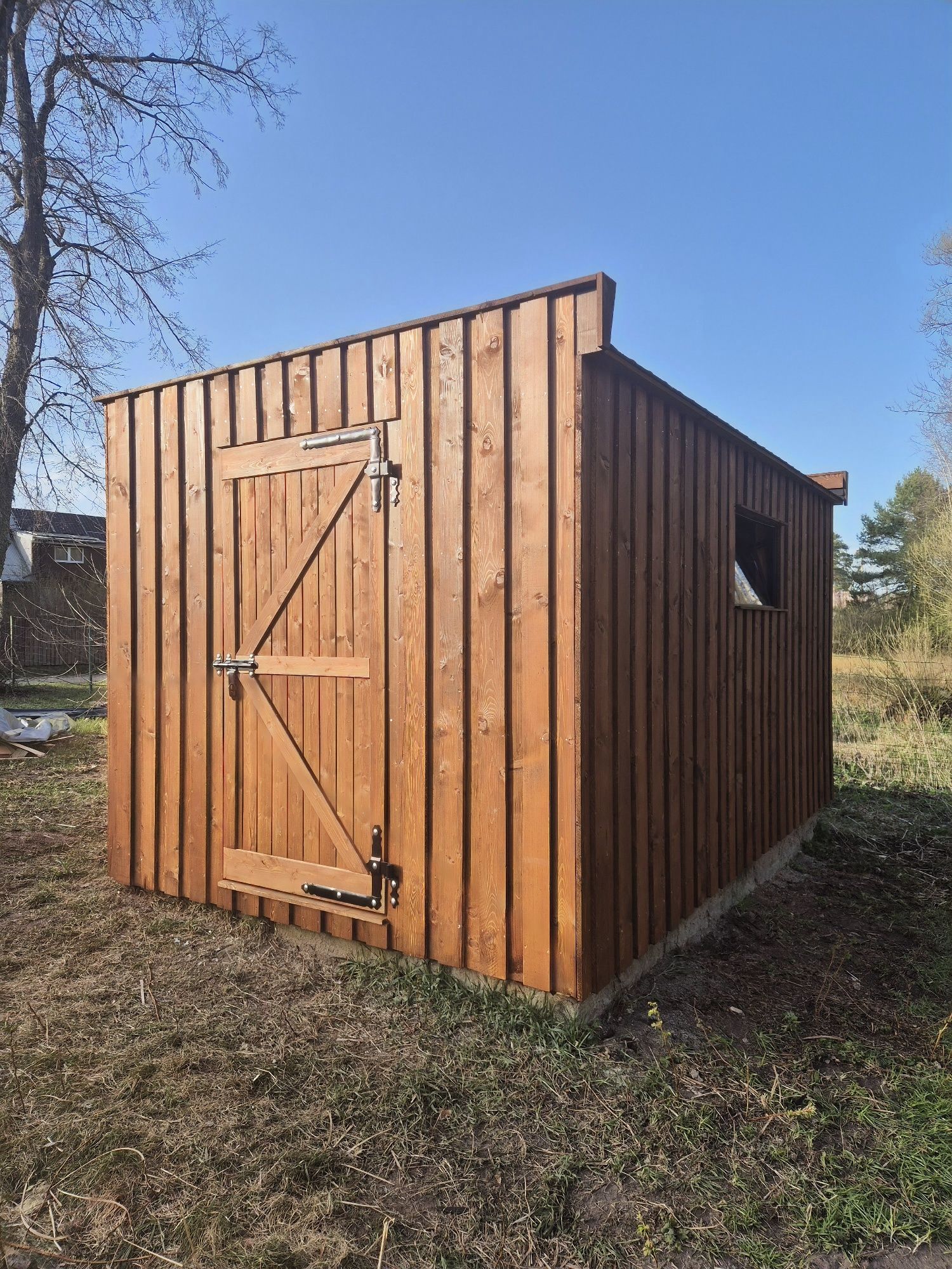 Domek narzędziowy/ogrodowy 2.70x4.30 Domek drewniany gospodarczy szopa