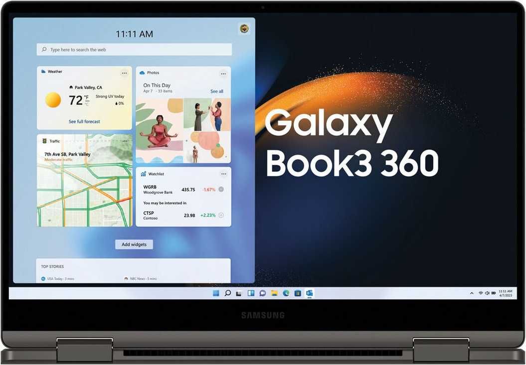 Nowy laptop GALAXY BOOK3 360 i7/16GB/512GB SSD qwertz