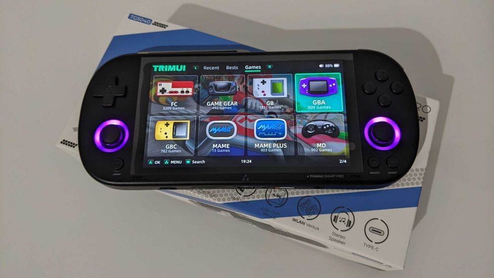 Consola Trimui Smart Pro - Consola de jogos retro/antigos