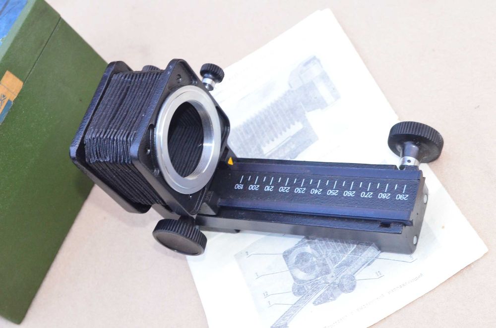 Приставка ПЗФ макромех для макро СССР резьба М42 геликоид