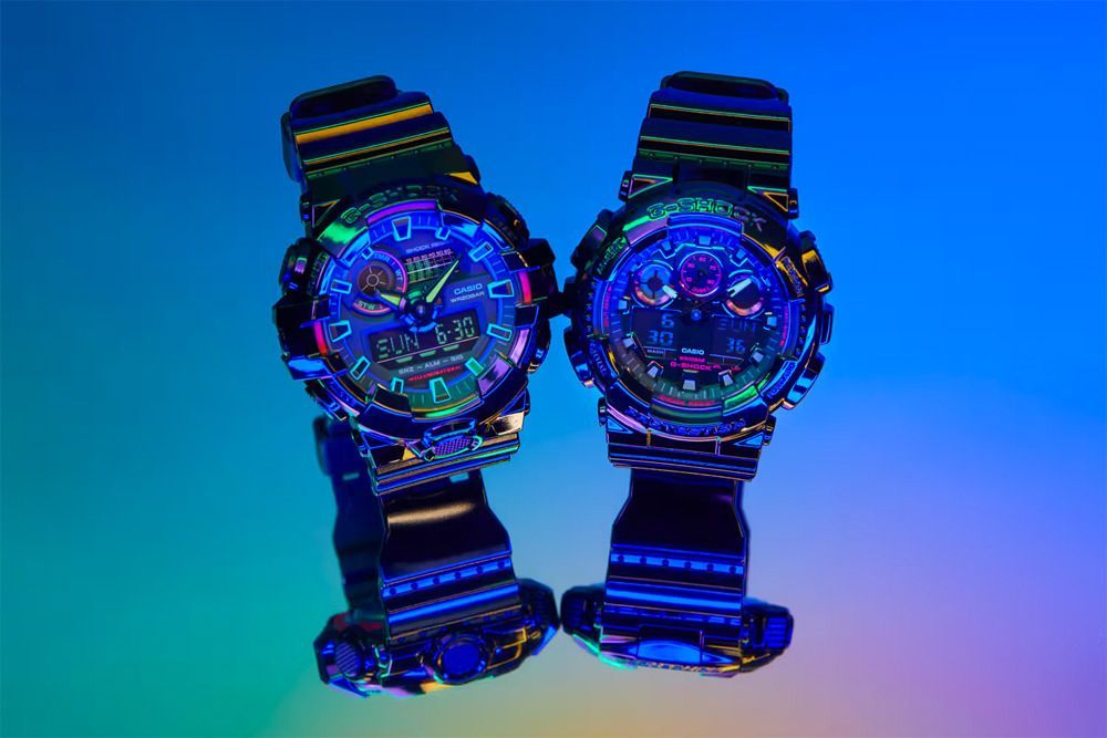 Часы Casio GA-100RGB-1A ! Оригинал! Фирменная гарантия 2 года!