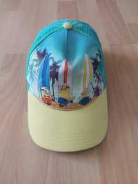 H&M czapeczka z daszkiem siateczka Minionki wiek 6-8 lat