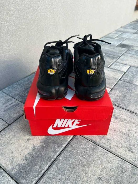 "Buty Trampki" Nike_Air_Max_Plus_TN_Triple_Black R.37.5