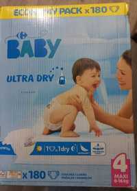 Памперси  Baby ultra dry 4 maxi на 8-16 кг підгузники