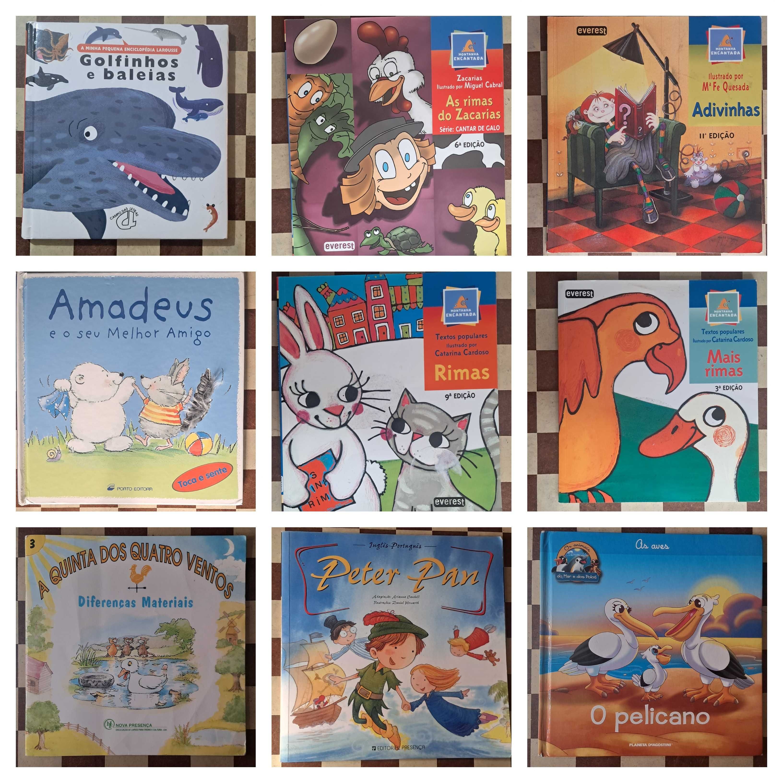 Conjunto lote 50 livros infantis 20€ SÓ até domingo