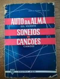 Autos da Alma Gil Vicente, Sonetos e Canções Camões
