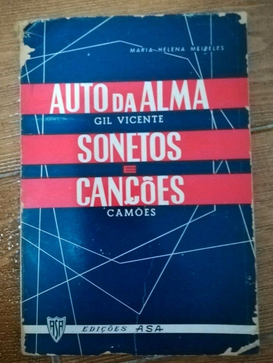 Autos da Alma Gil Vicente, Sonetos e Canções Camões