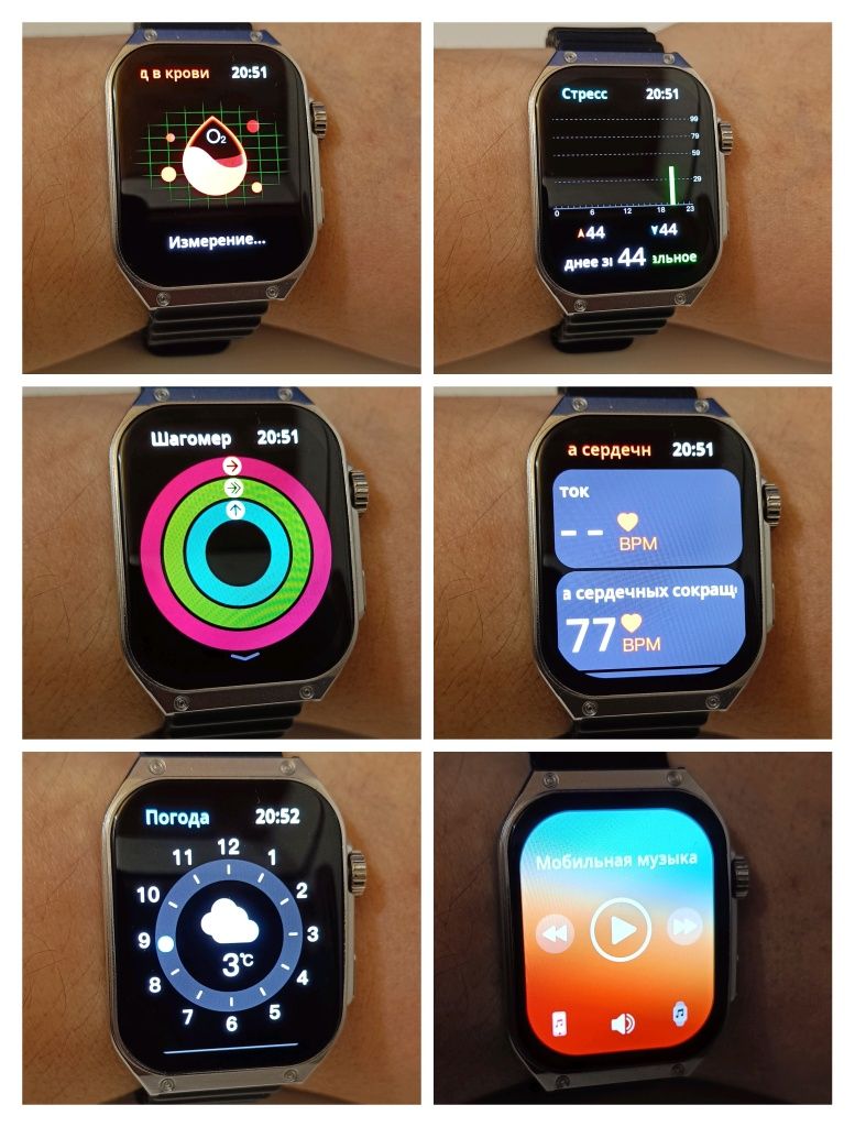 Смарт-годинник Xiaomi HAYLOU Watch S8 black.