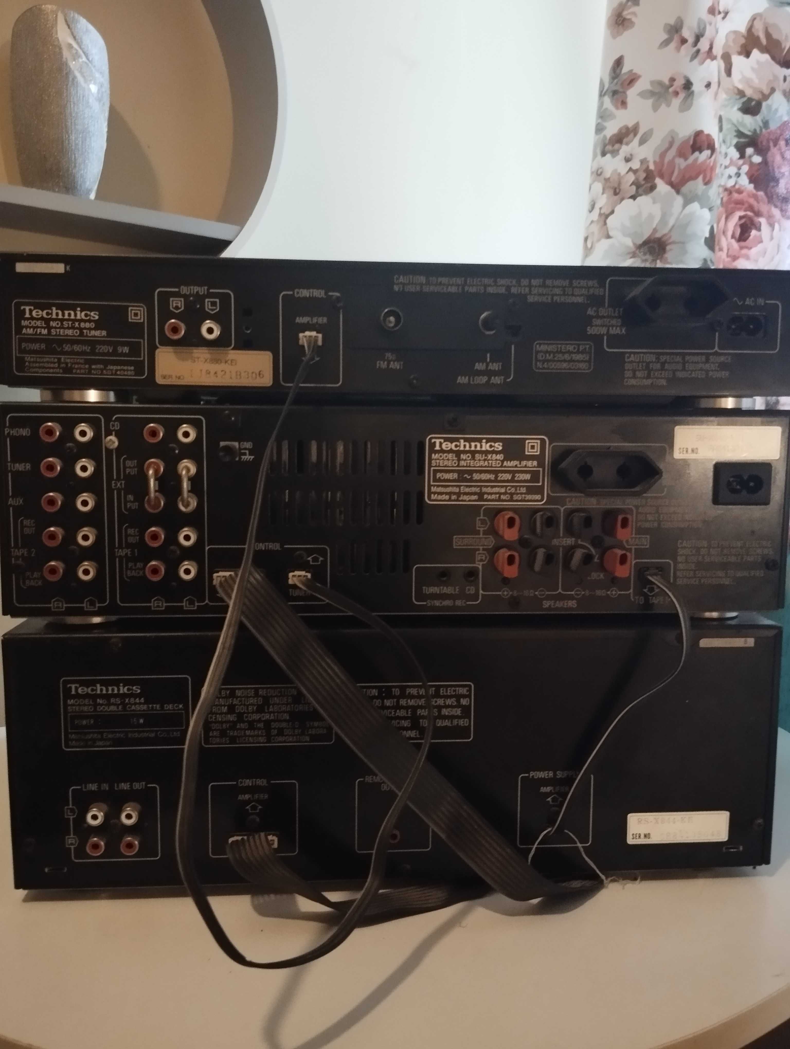 Wieża Technics  ST-X, SU-X, RS-X. 3 elementy