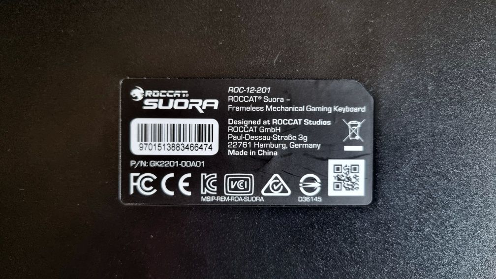 Gamingowa Klawiatura Mechaniczna ROCCAT Suora