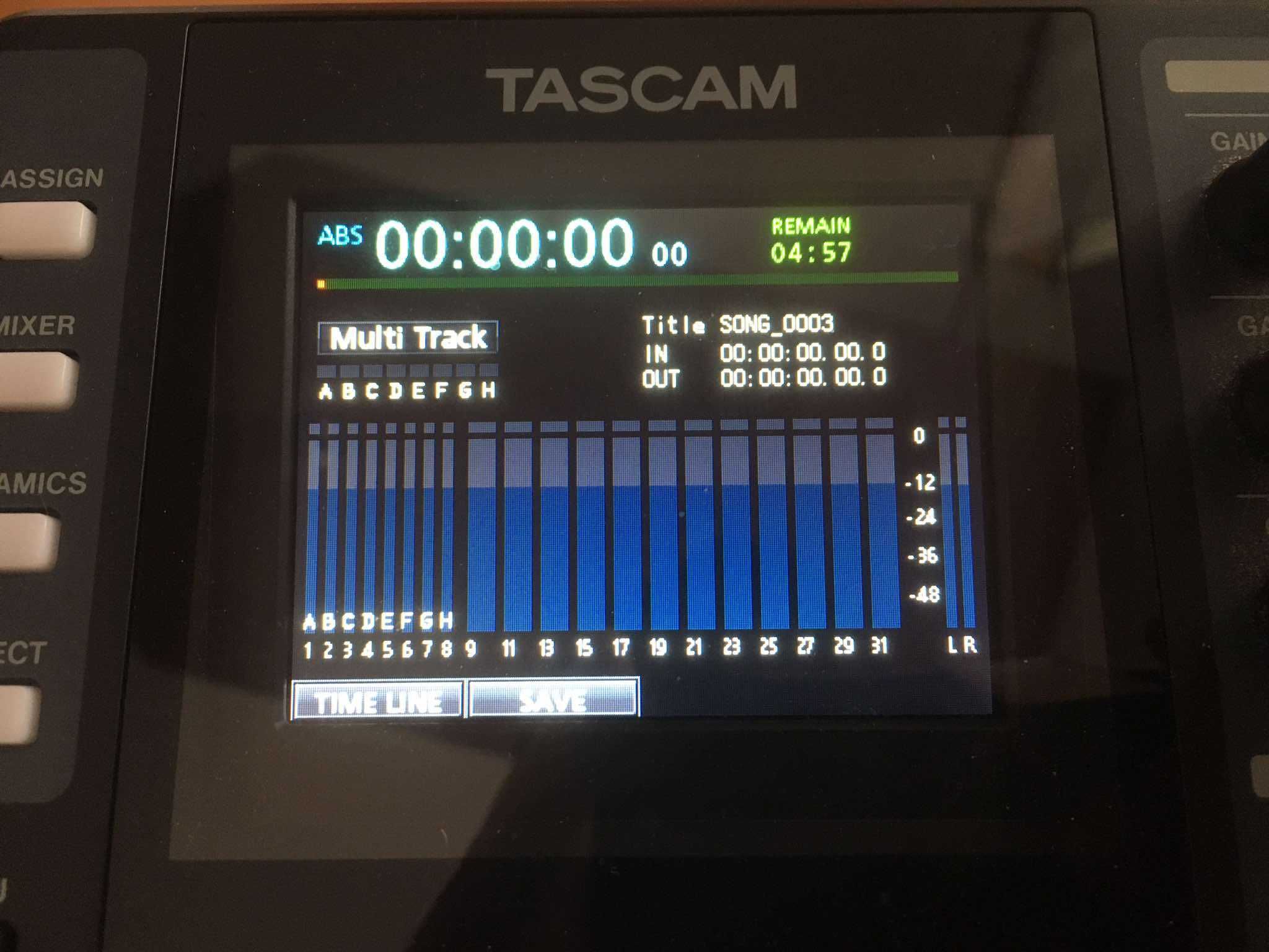 TASCAM DP-32SD studio cyfrowe do nagrywania i miksowania dźwięku
