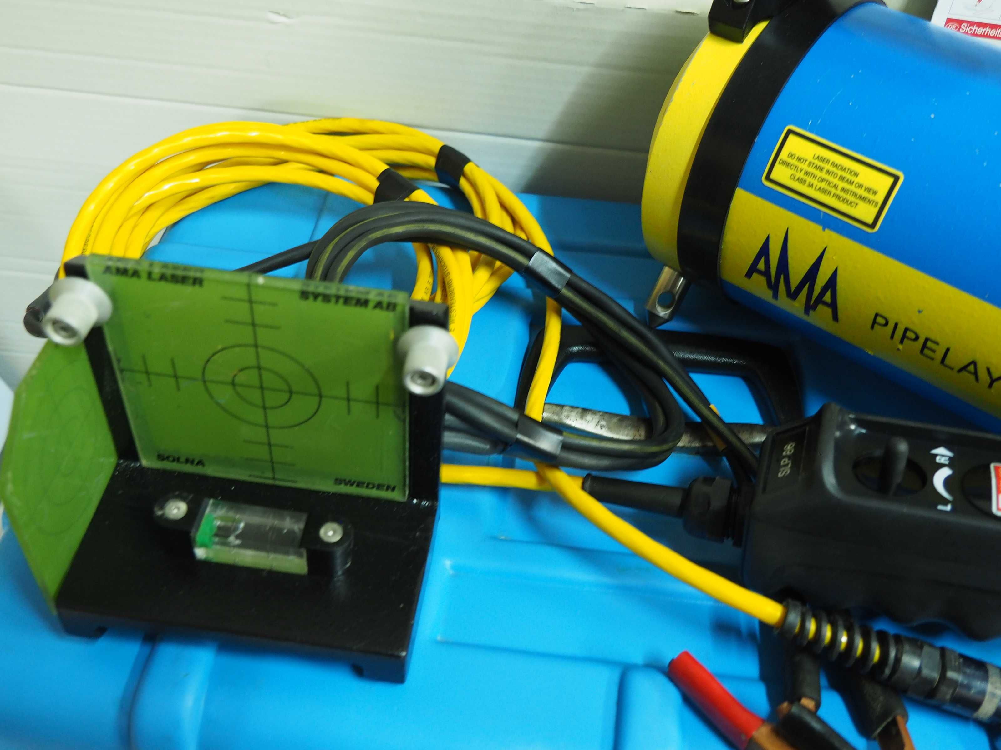 Laser rurowy niwelator AMA SLP 86 kanalowy topcon leica spectra